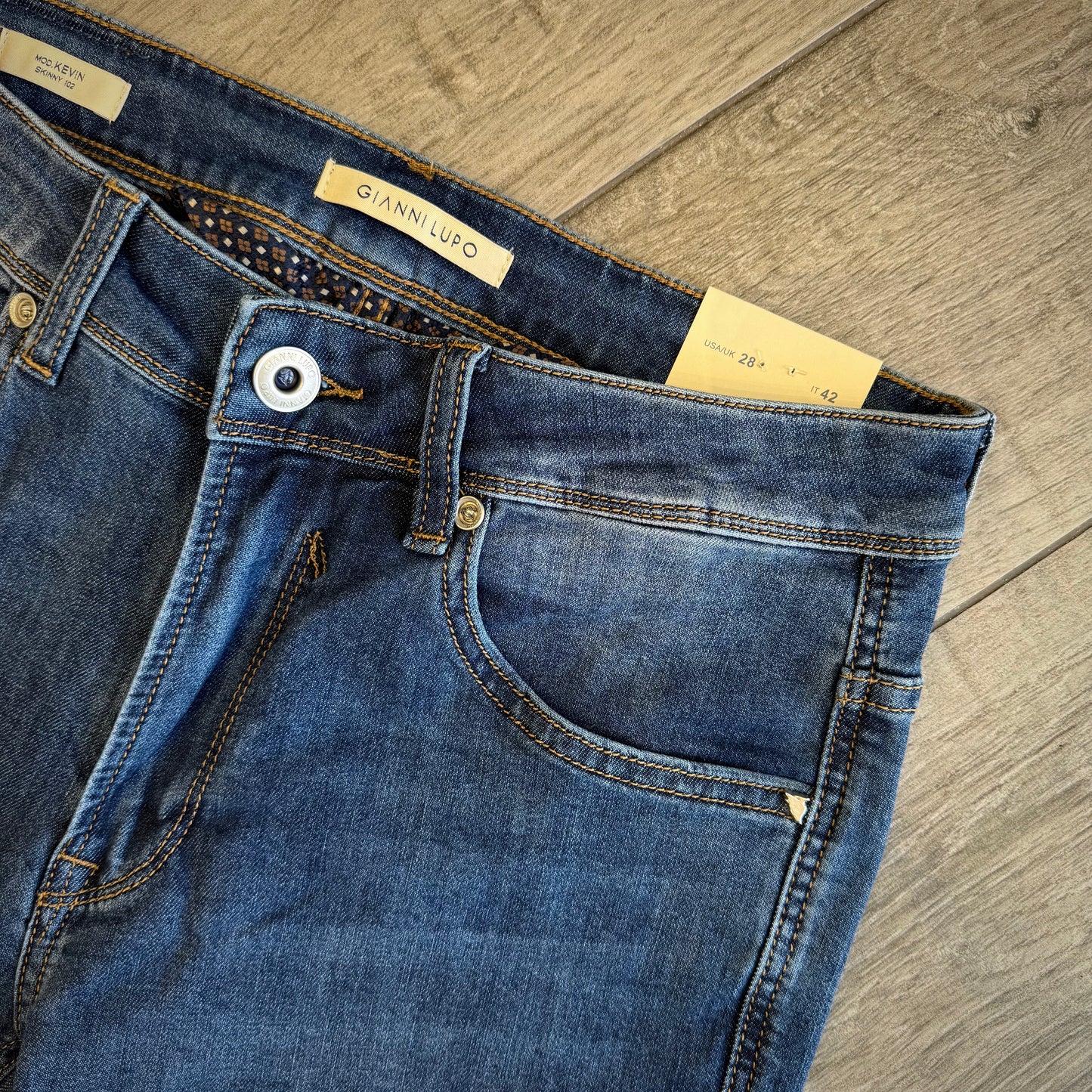 Jeans "Kevin" Slim Fit GIANNI LUPO (GL6257Q)