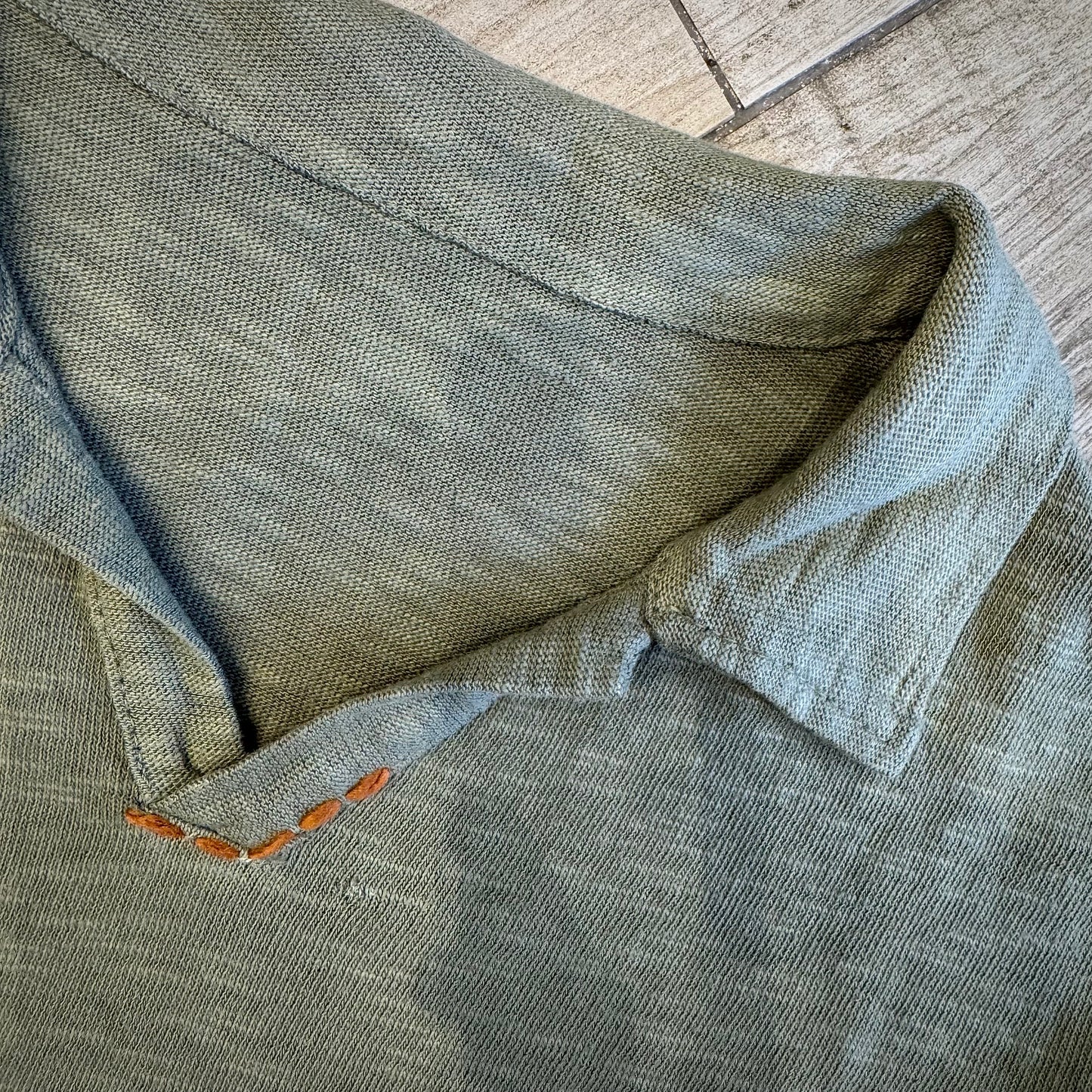 Polo Scollo V Manica Lunga
