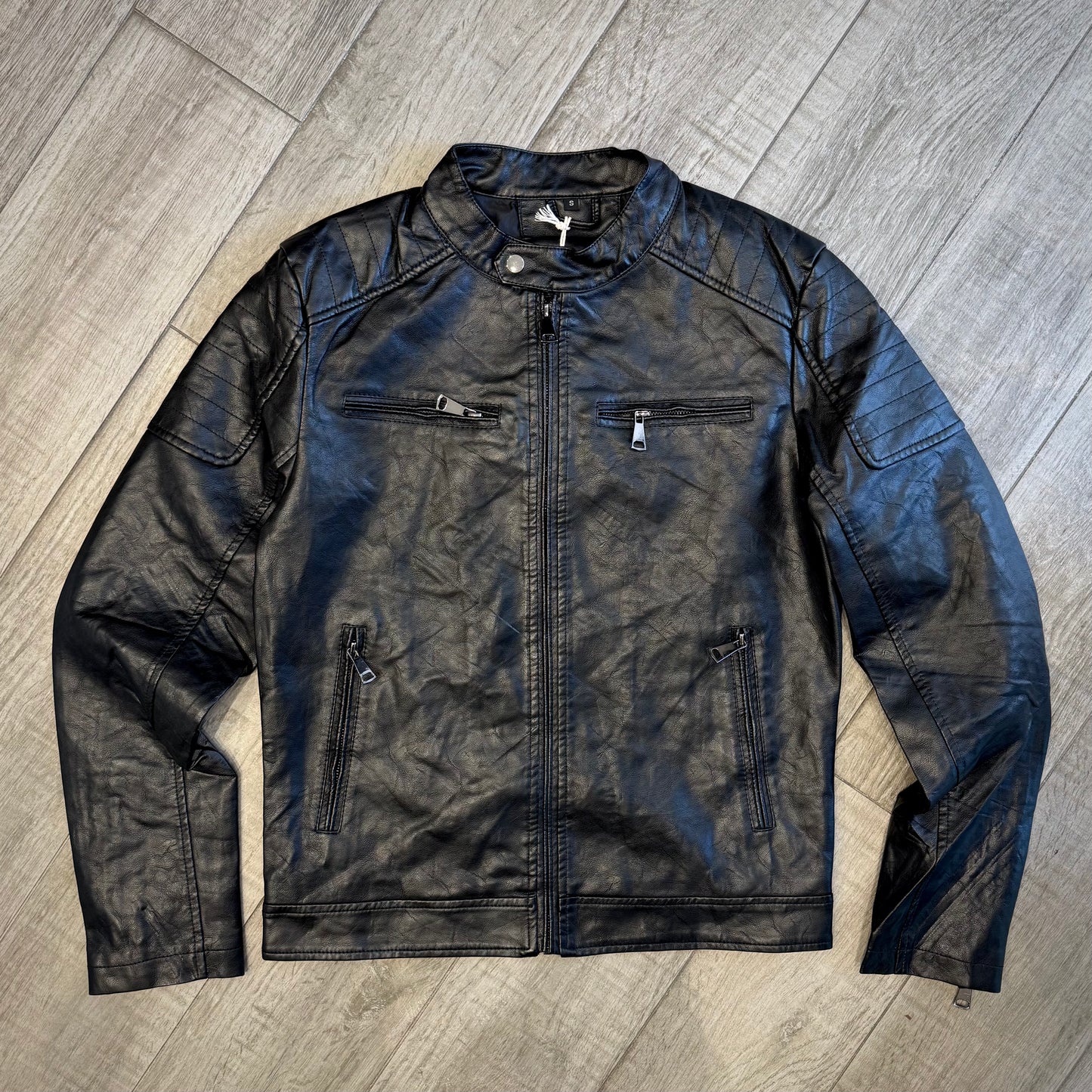Giubbotto Biker Ecopelle P/E 2026