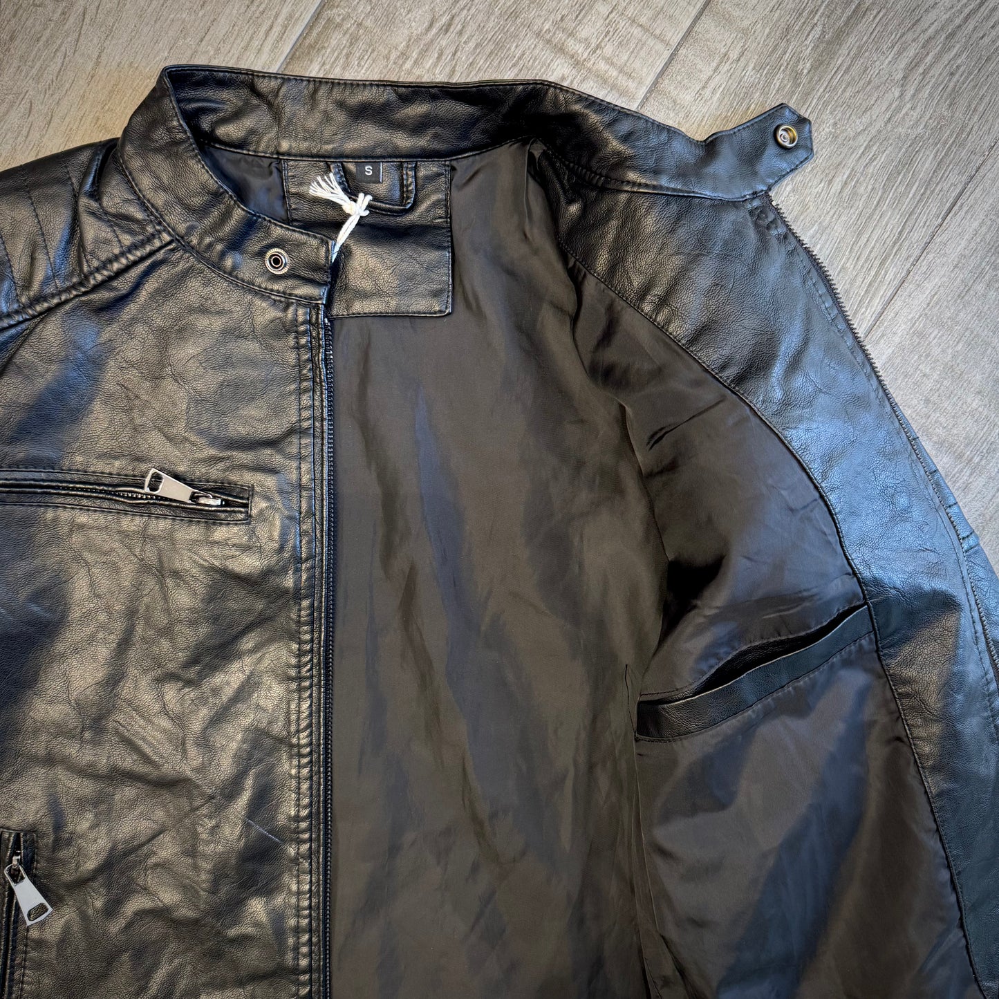 Giubbotto Biker Ecopelle P/E 2026
