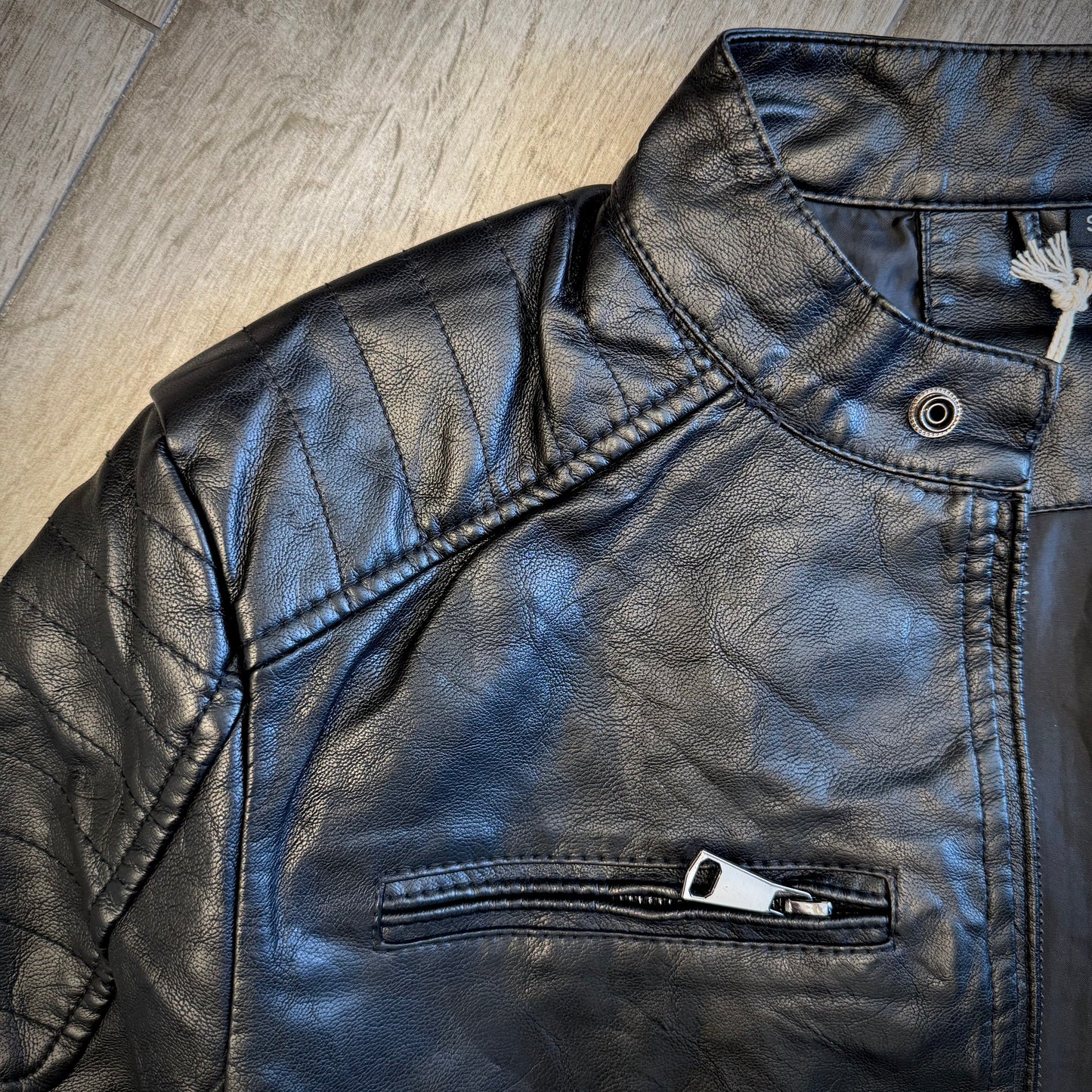 Giubbotto Biker Ecopelle P/E 2026