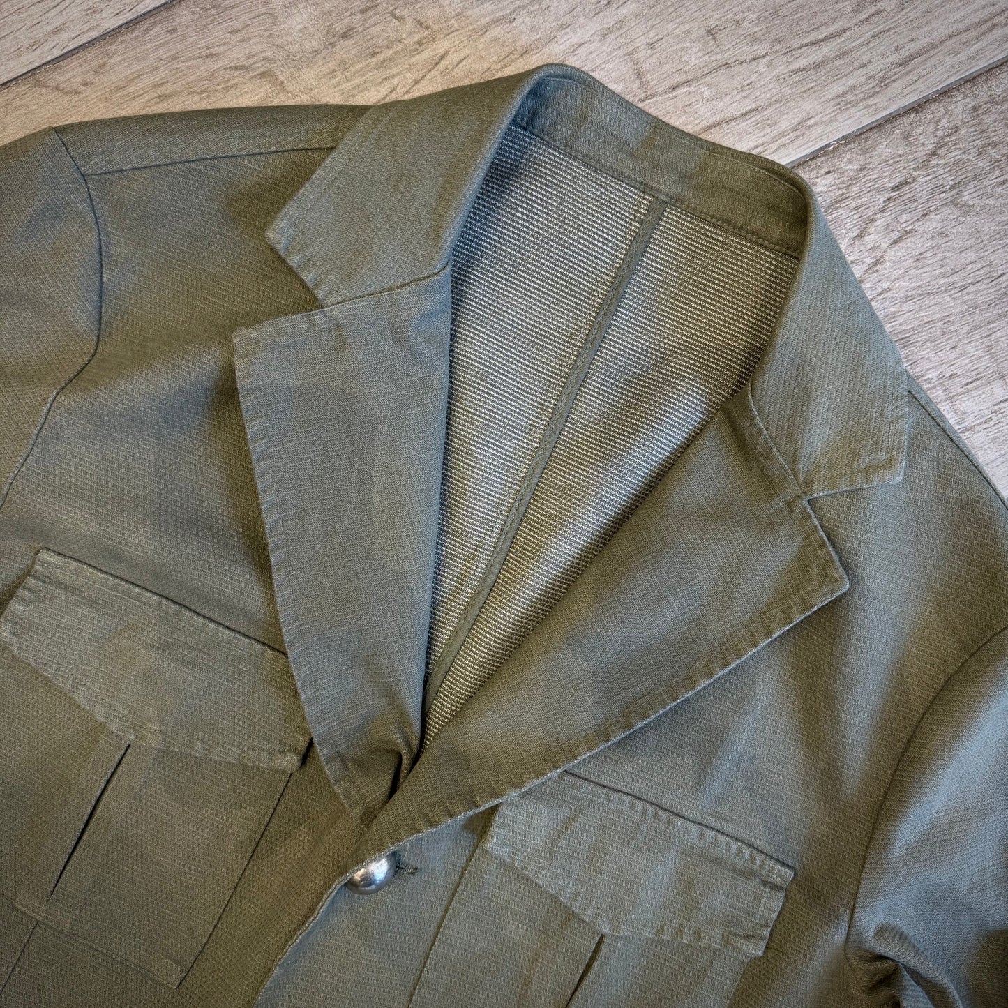 Giacca Sahariana "Bottoni Metallo" P/E 2026