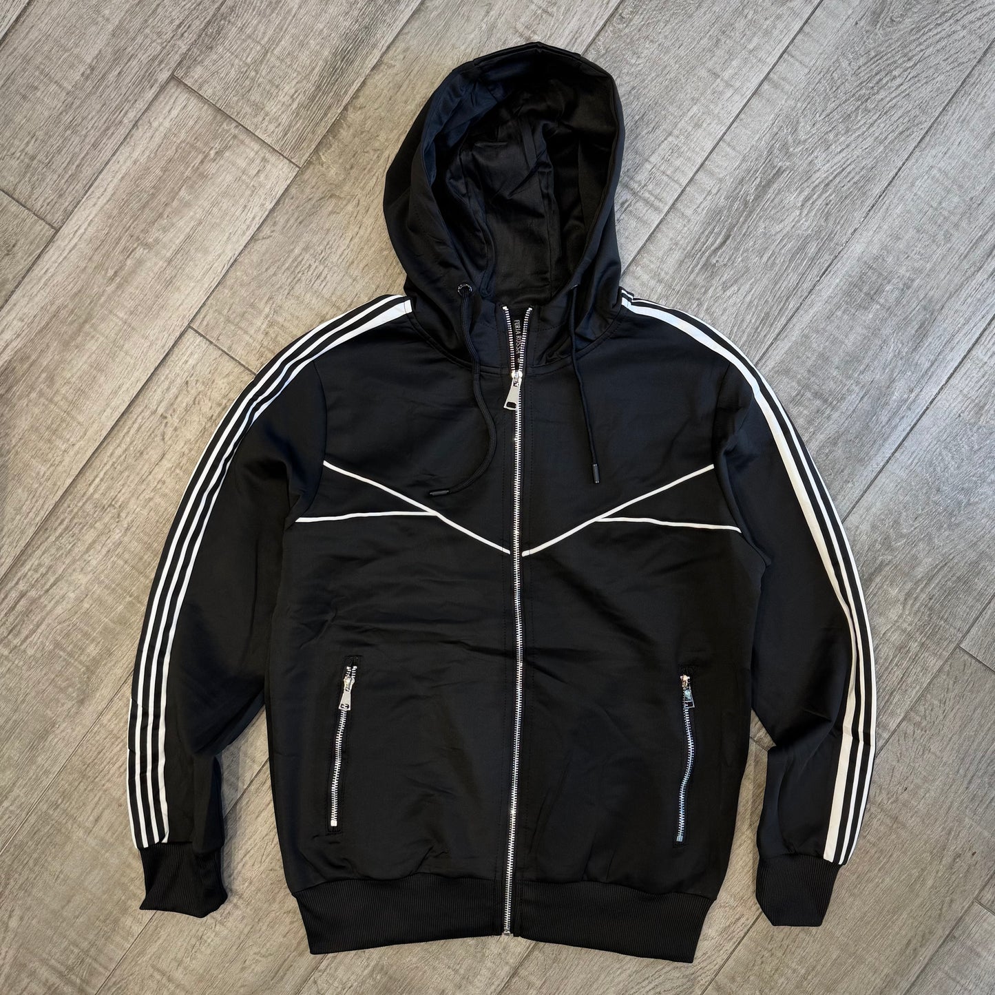 Felpa Tecnica Cappuccio e Zip