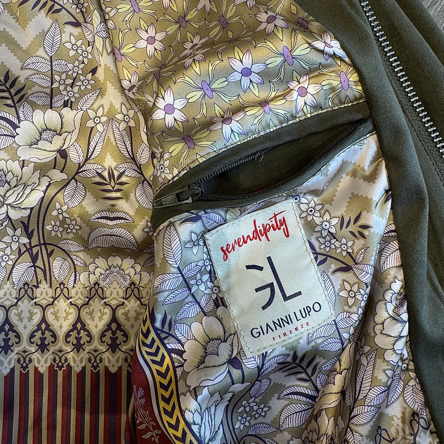 Bomber Eco Camoscio GIANNI LUPO P/E 2026