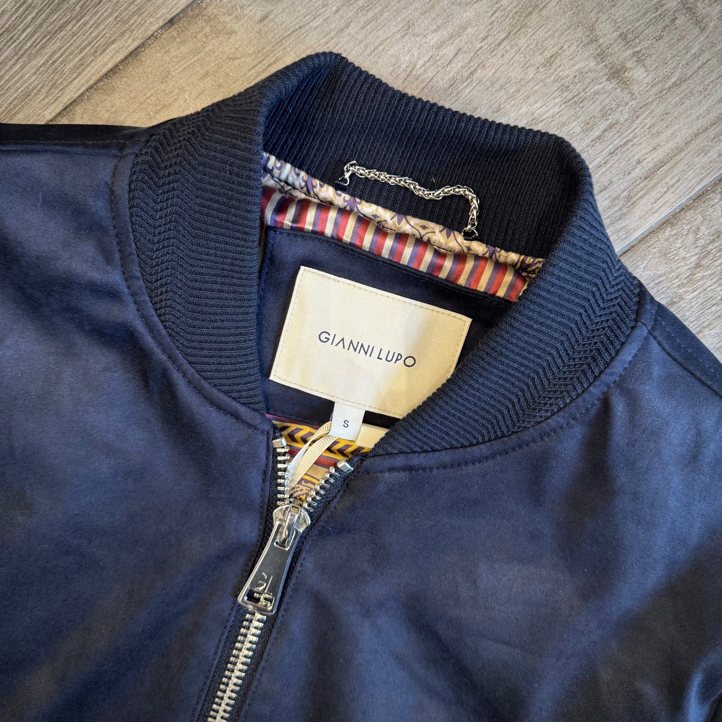 Bomber Eco Camoscio GIANNI LUPO P/E 2026