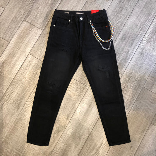 Jeans "Mike" Carrot Fit strappi GIANNI LUPO (GL6251Q)