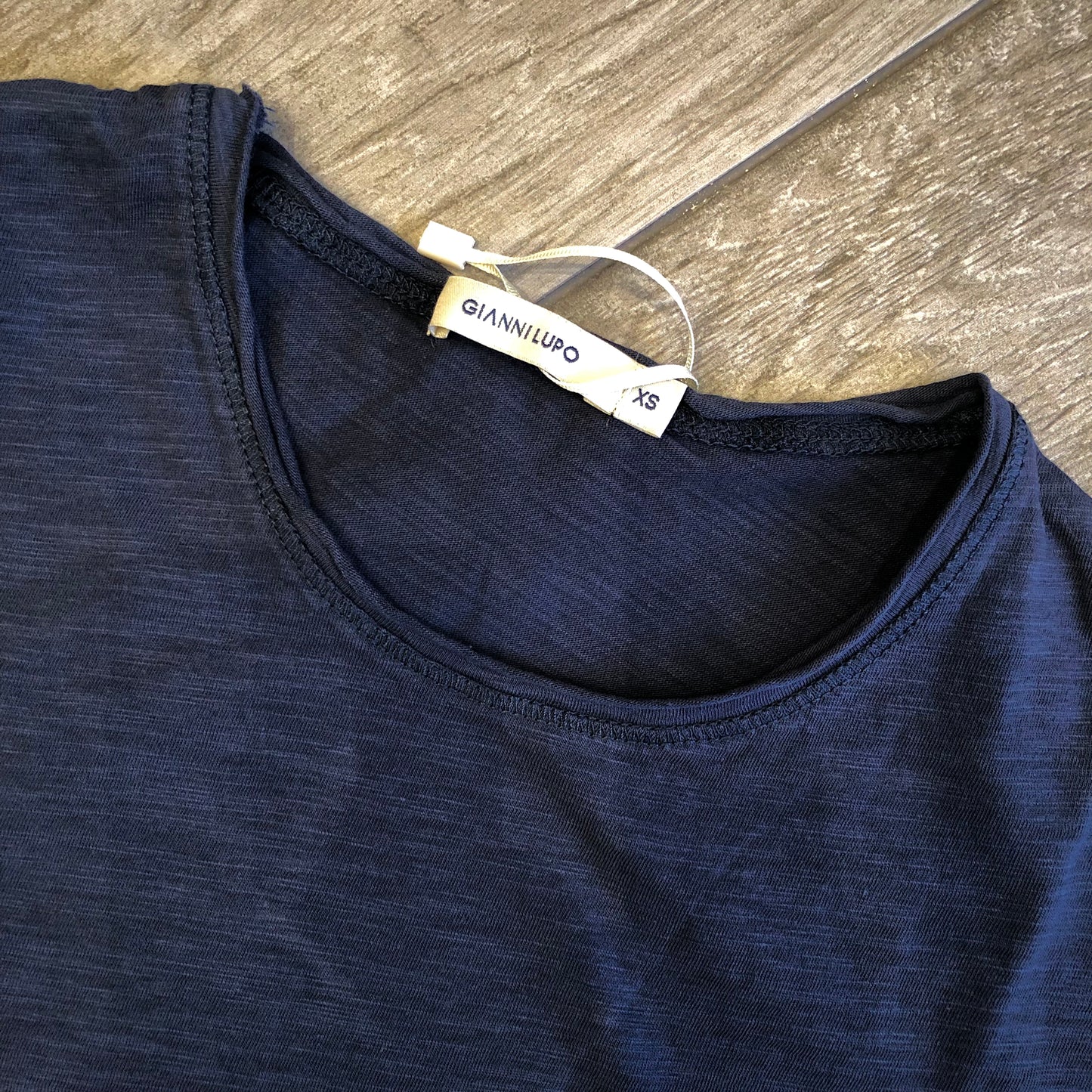 T-Shirt Basic Cotone Fiammato GIANNI LUPO