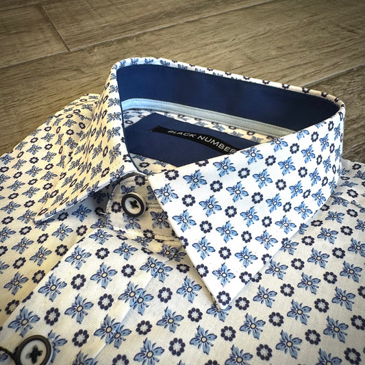 Camicia Fiorellini Stilizzati