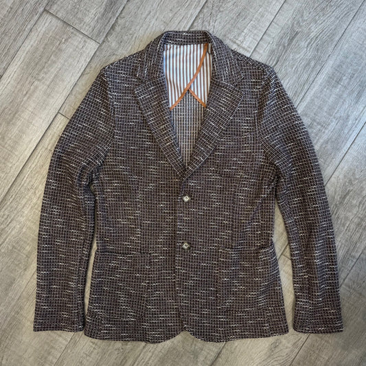 Giacca Lavorazione a Maglia Destrutturata