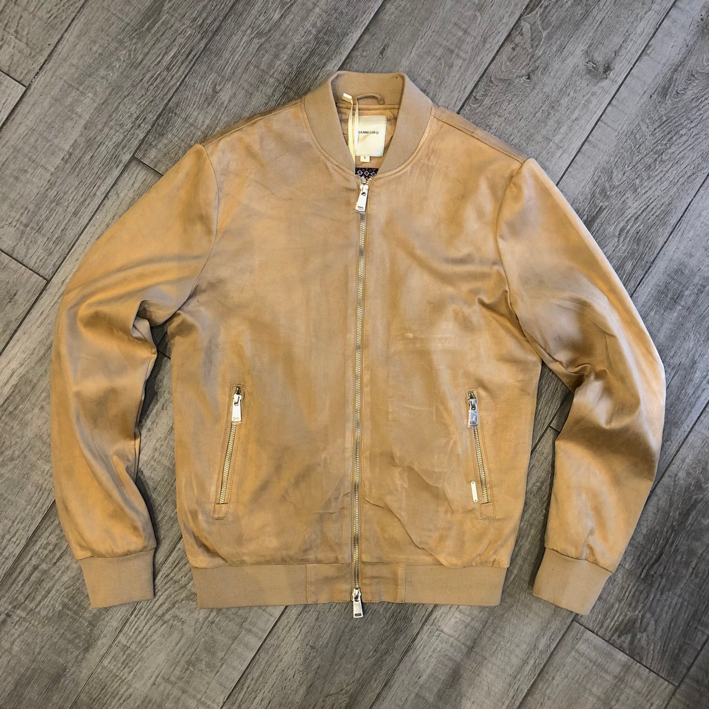 Bomber Eco Camoscio GIANNI LUPO