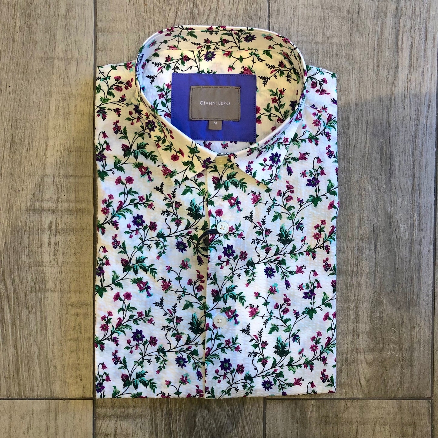 GIANNI LUPO Patterned Shirt