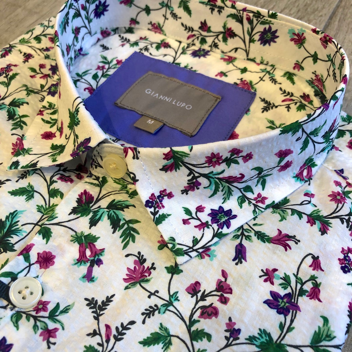 GIANNI LUPO Patterned Shirt