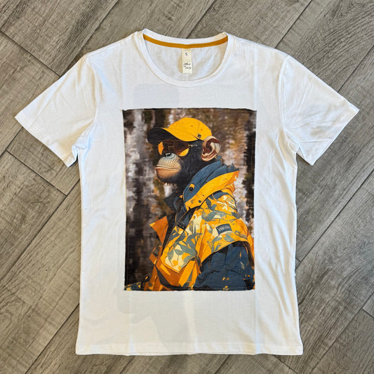 T-Shirt Stampa "Fashion Monkey"