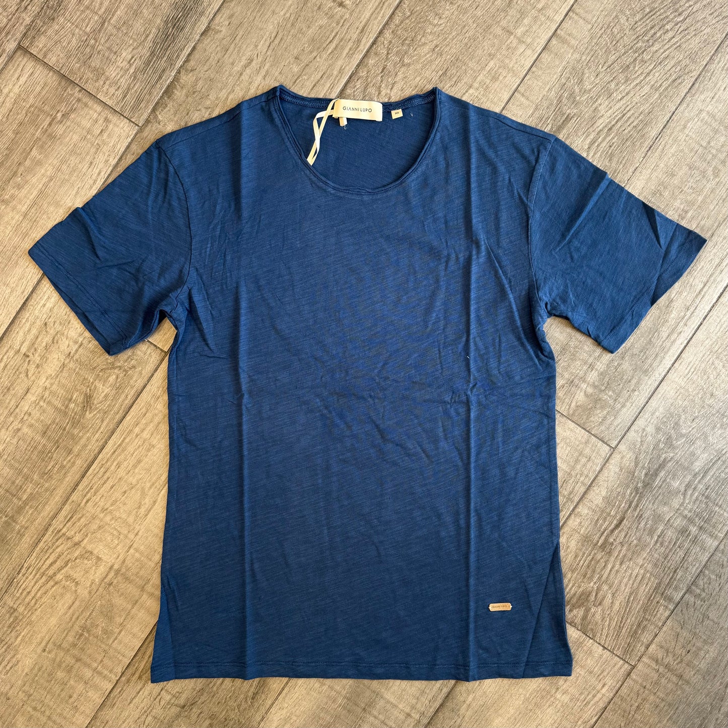 T-Shirt Basic Cotone Fiammato GIANNI LUPO