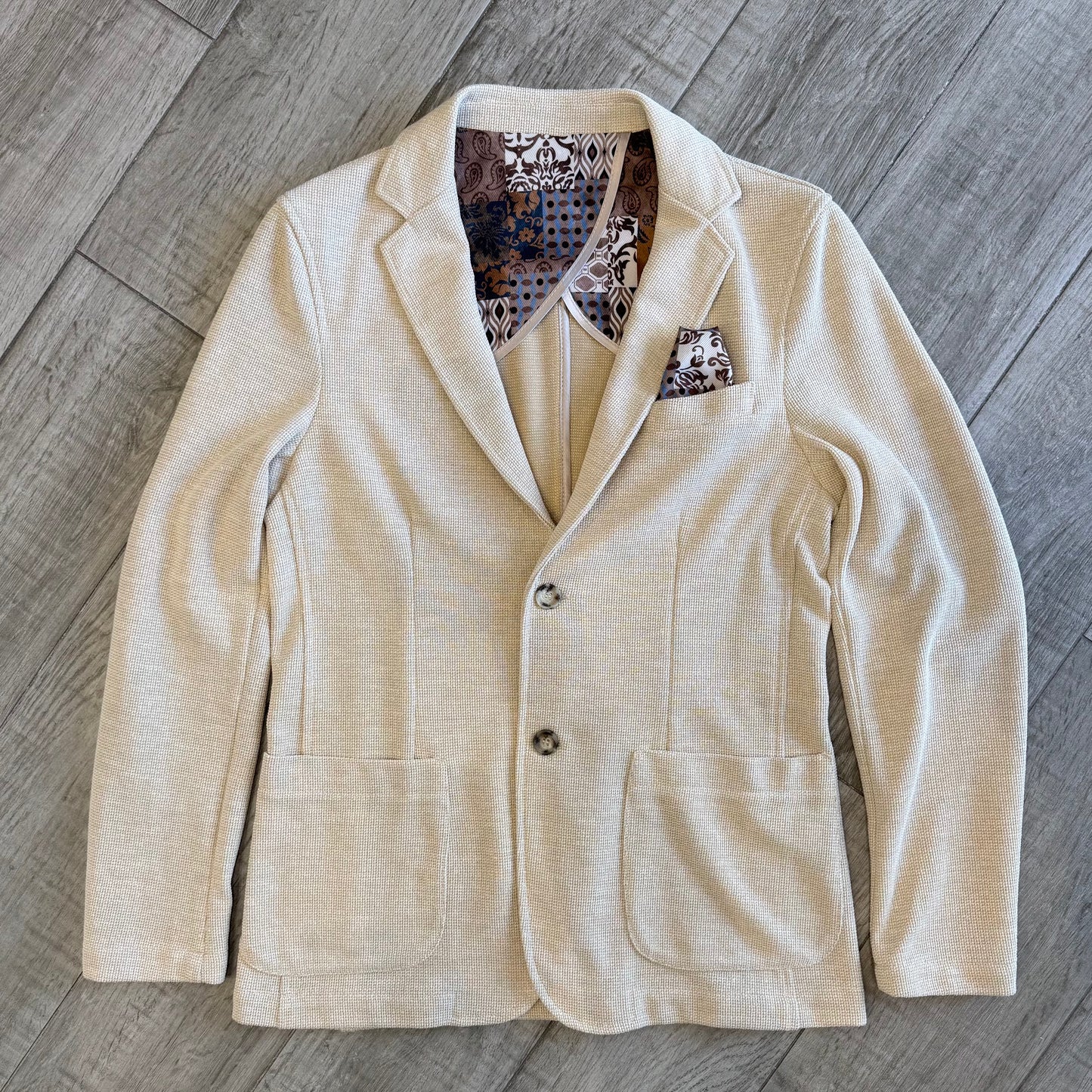 Giacca Destrutturata Melange