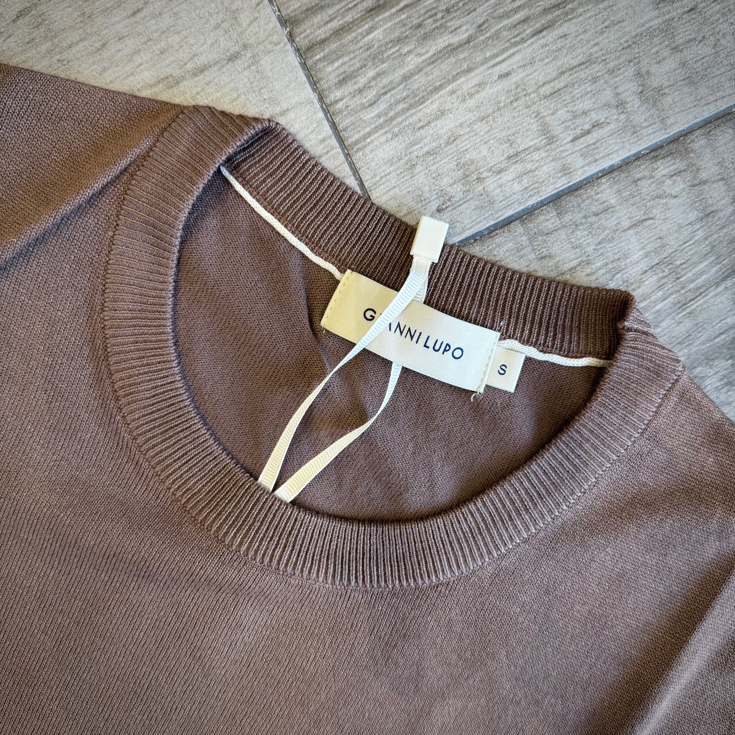 Girocollo in maglia GIANNI LUPO