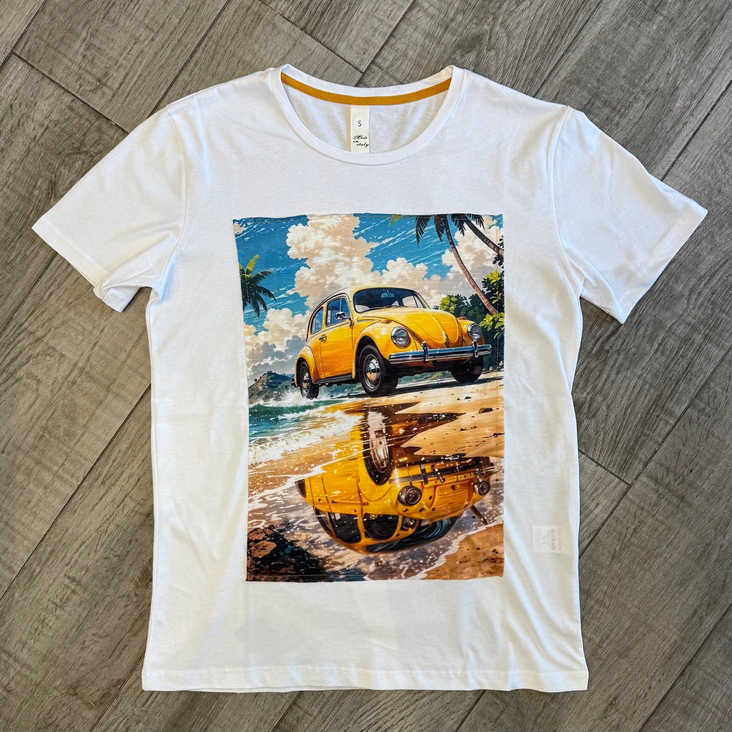 T-Shirt Stampa "Maggiolino Paradise Drive"