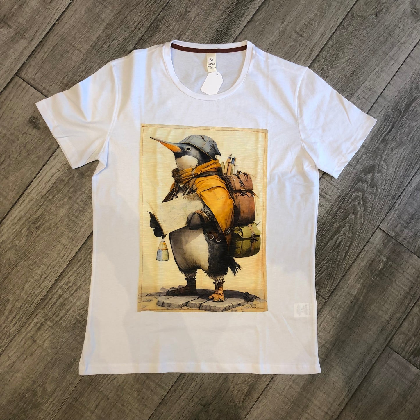 T-Shirt Stampa "Adventurer Bird"