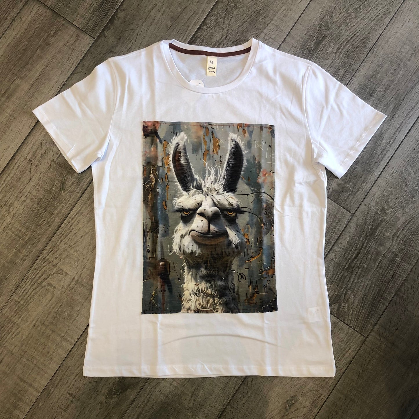 T-Shirt Stampa "Lama"