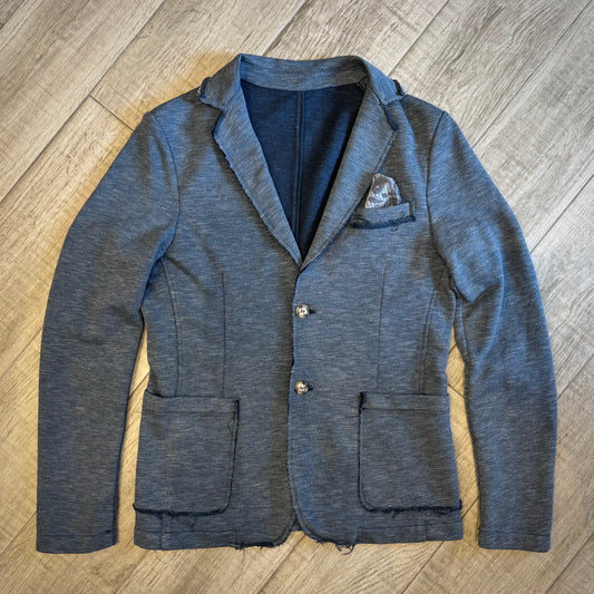 Giacca Felpa Blu Delavato