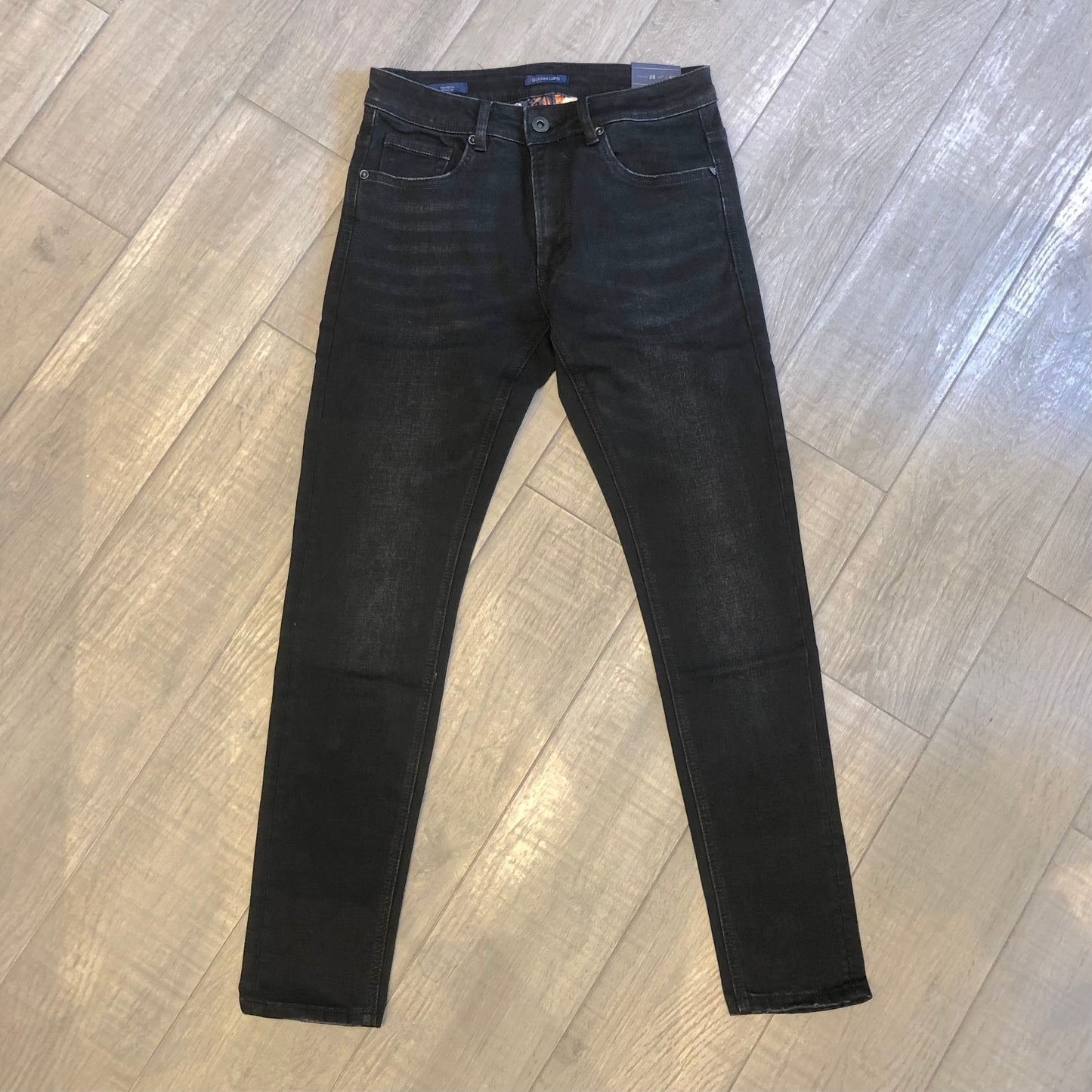 Jeans "Kevin" Slim Fit Black GIANNI LUPO (GL6303Q)