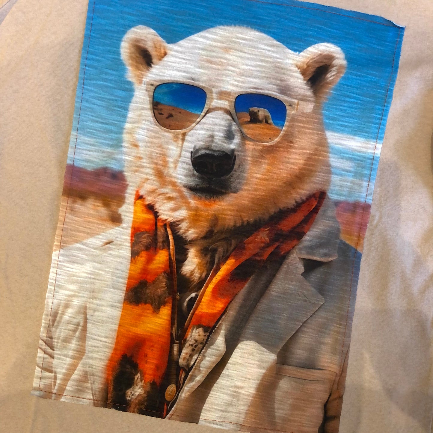 T-Shirt Stampa "Fashion Polar Bear"