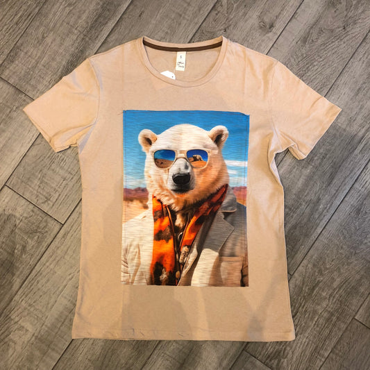 T-Shirt Stampa "Fashion Polar Bear"