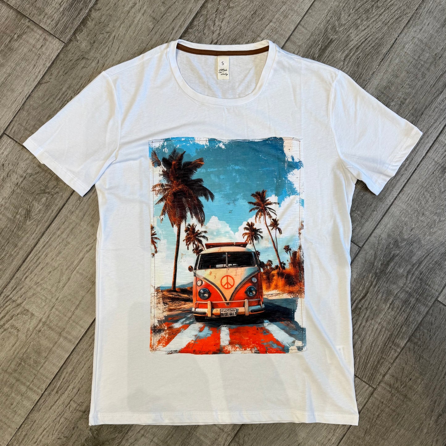 T-Shirt Stampa "Tropical Van"