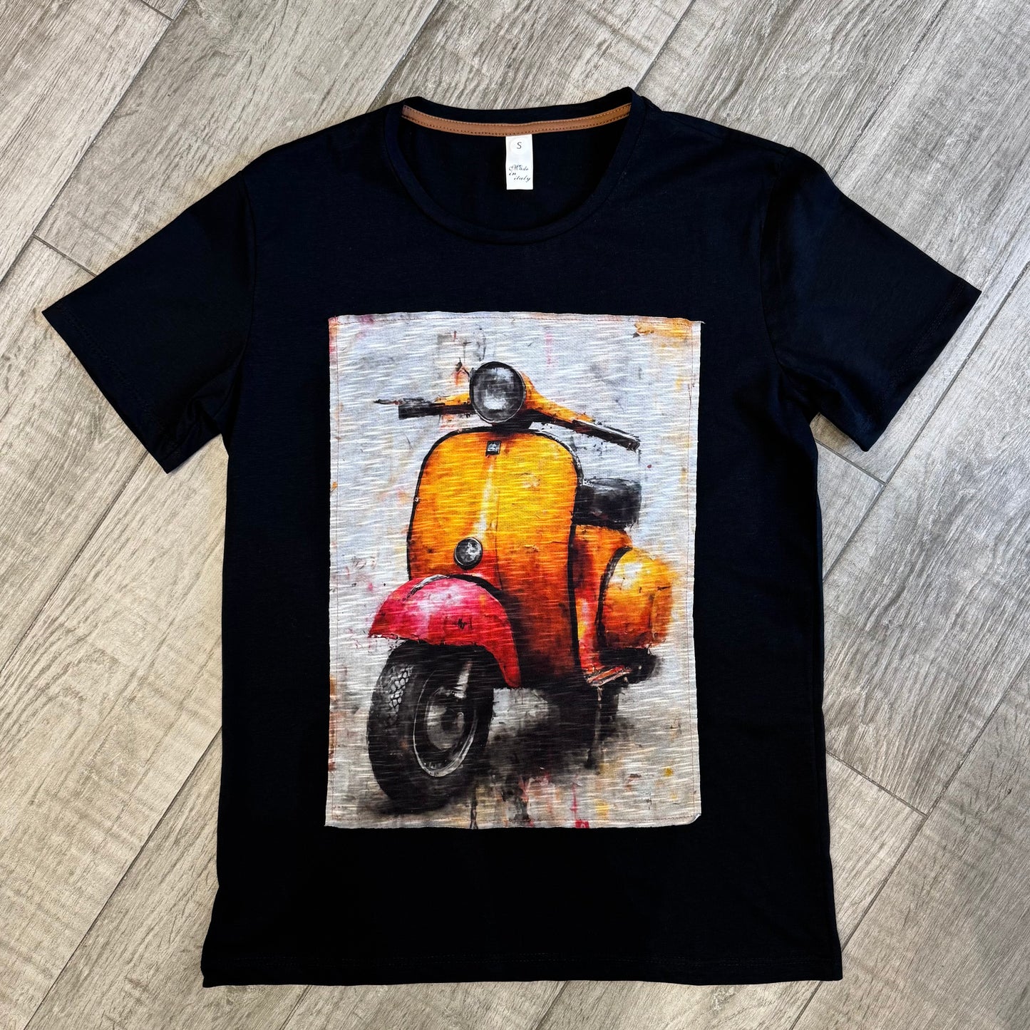 T-Shirt Stampa "Vespa Orange"