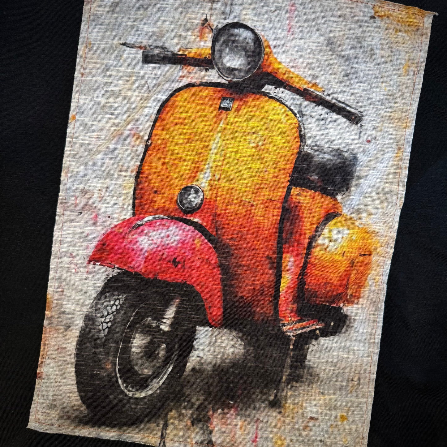 T-Shirt Stampa "Vespa Orange"