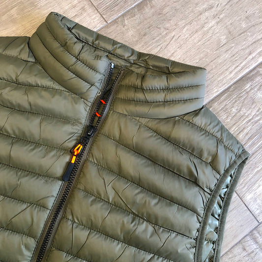 Piumino Smanicato Laccetti Fluo