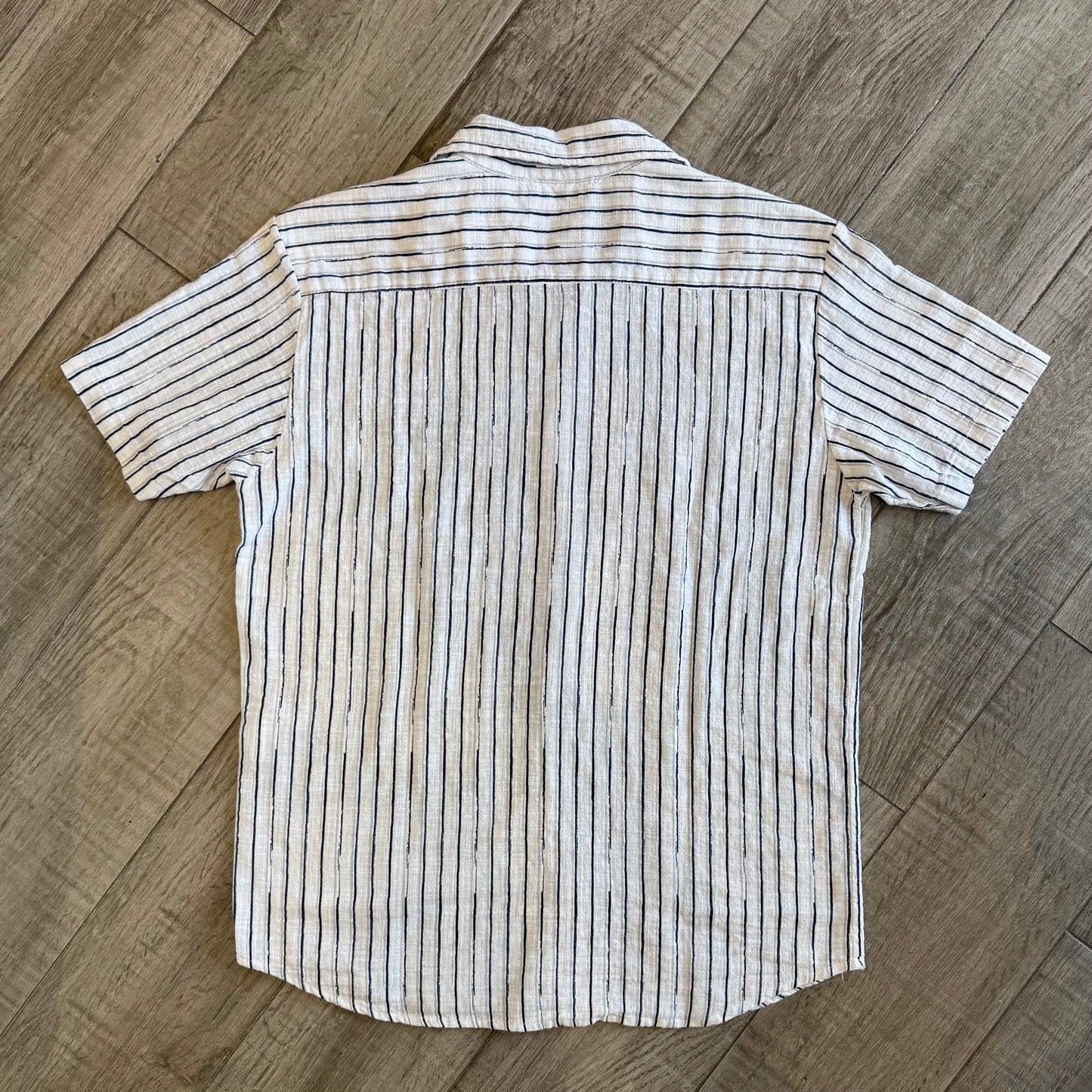 Camicia a Righe Manica Corta (F05)