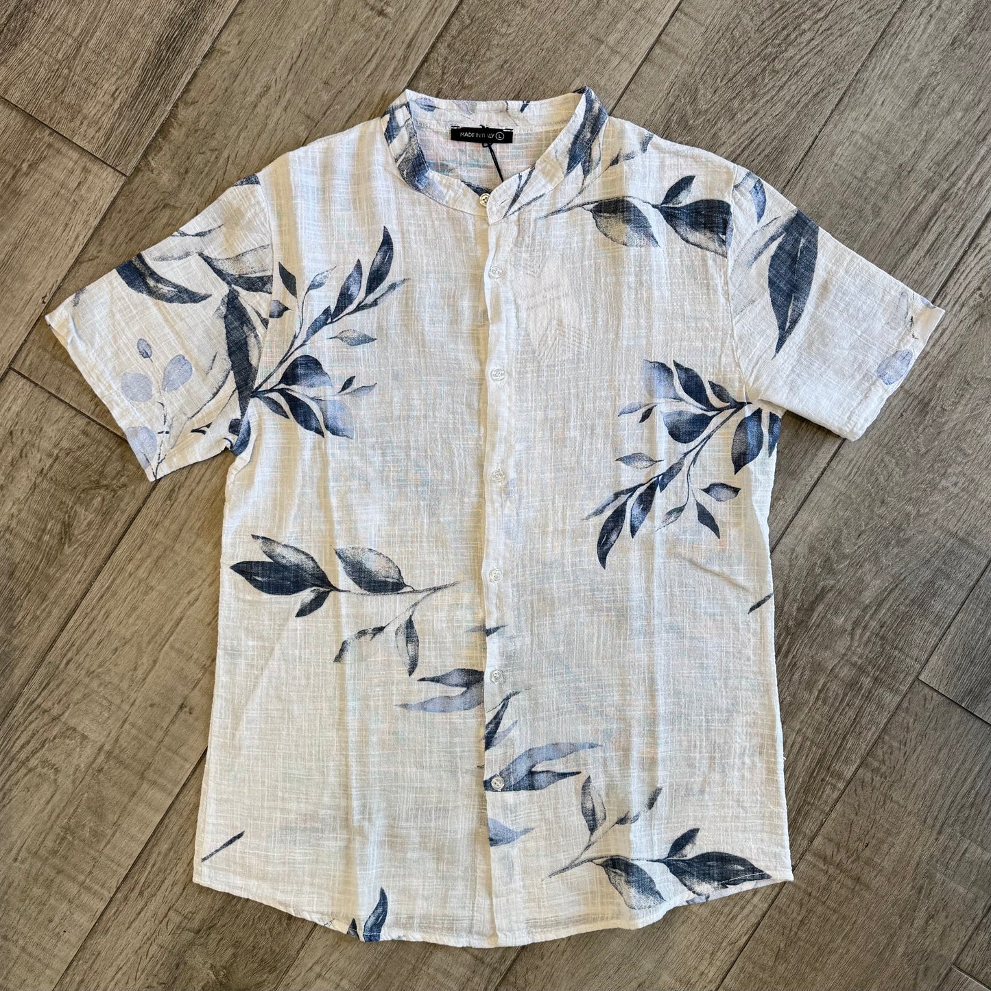 Camicia Coreana Fantasia Manica Corta (F07)