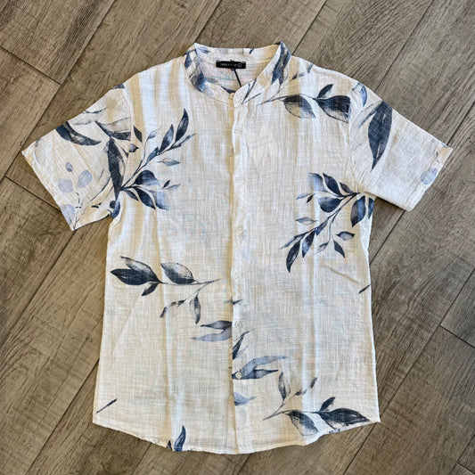 Camicia Coreana Fantasia Manica Corta (F07)