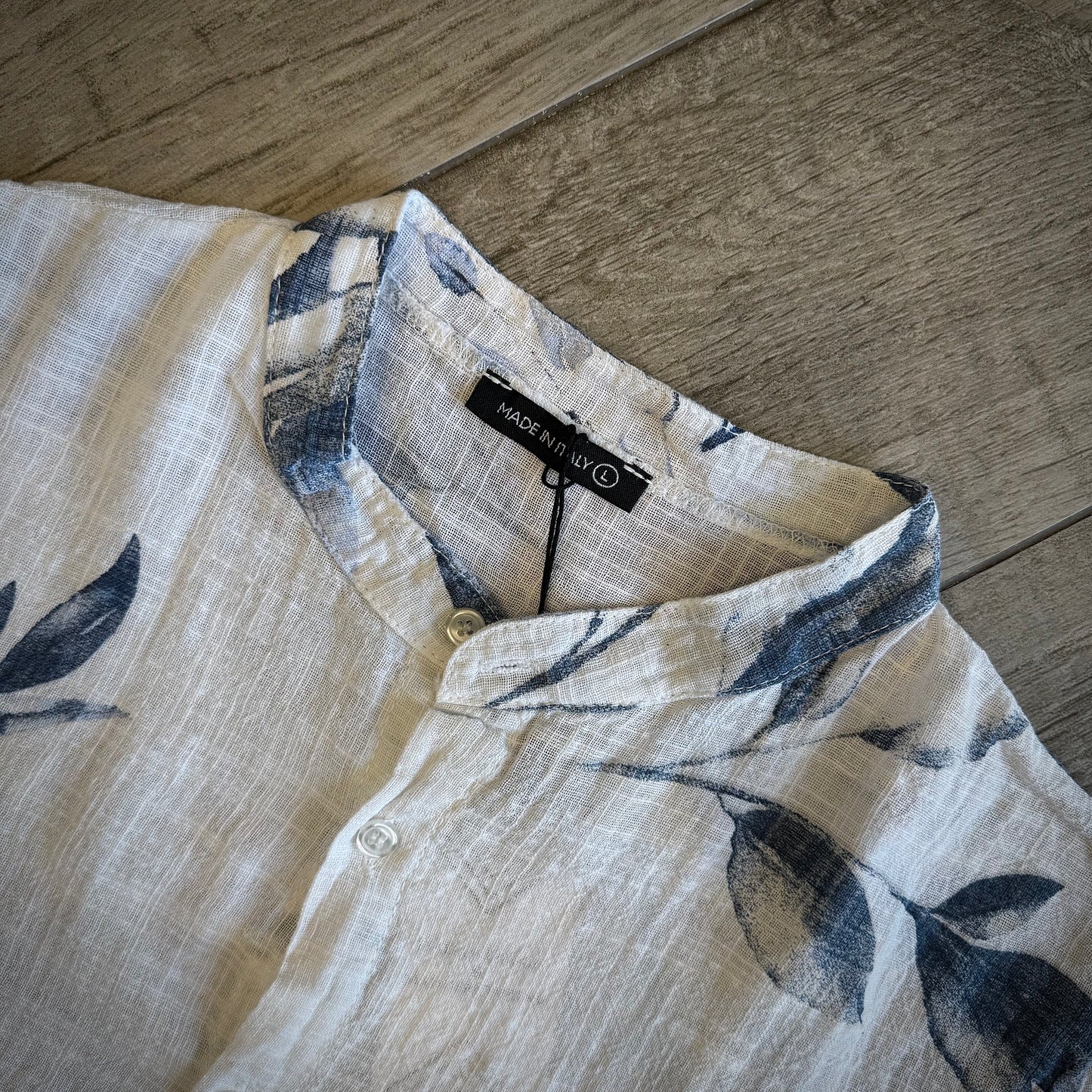 Camicia Coreana Fantasia Manica Corta (F07)