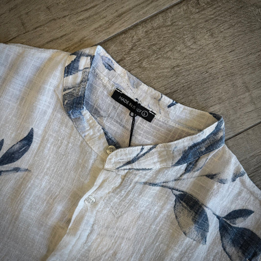 Camicia Coreana Fantasia Manica Corta (F07)