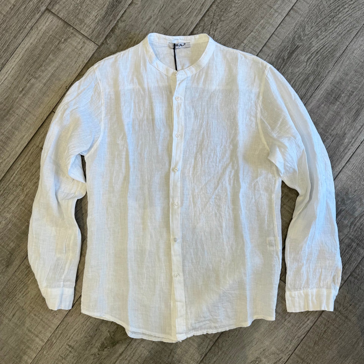Camicia Coreana Puro Lino P/E 2026