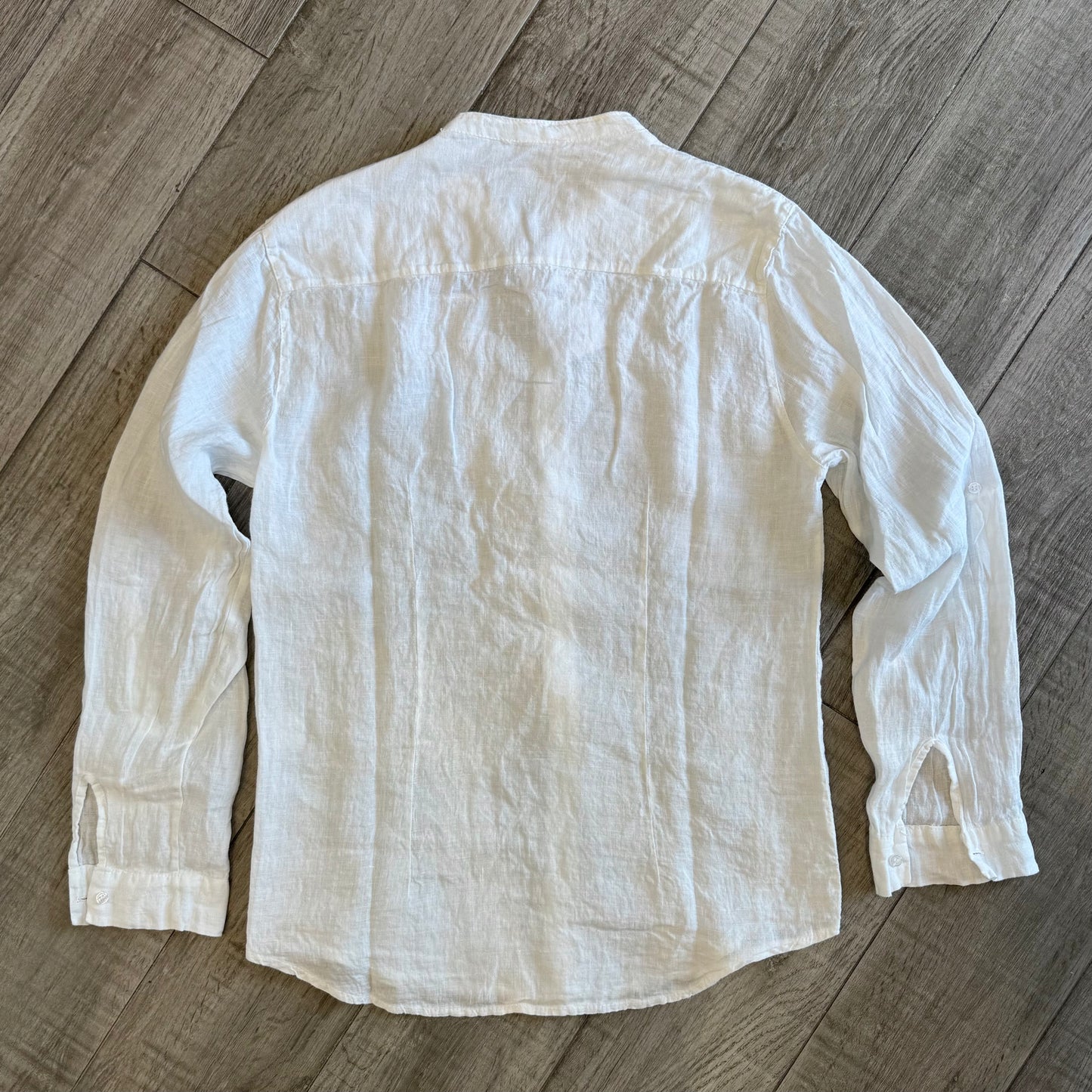 Camicia Coreana Puro Lino P/E 2026