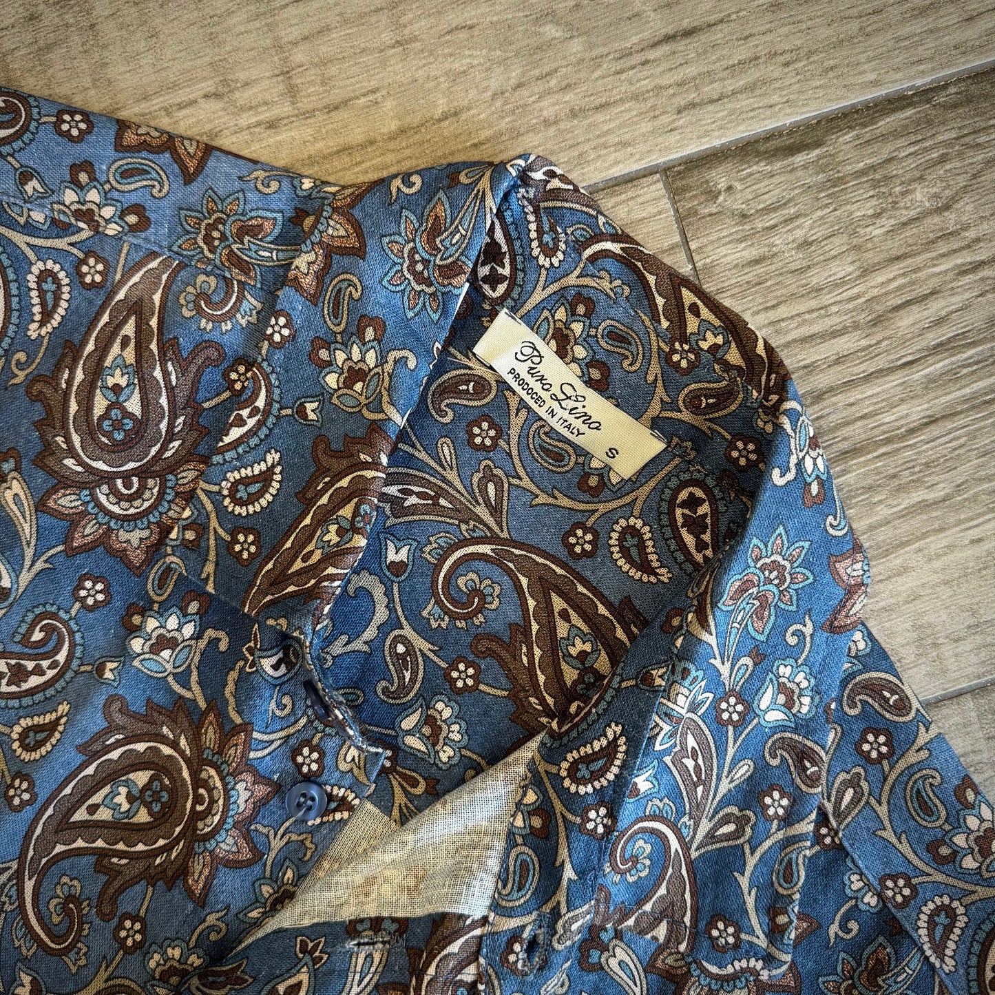 Camicia Fantasia Puro Lino