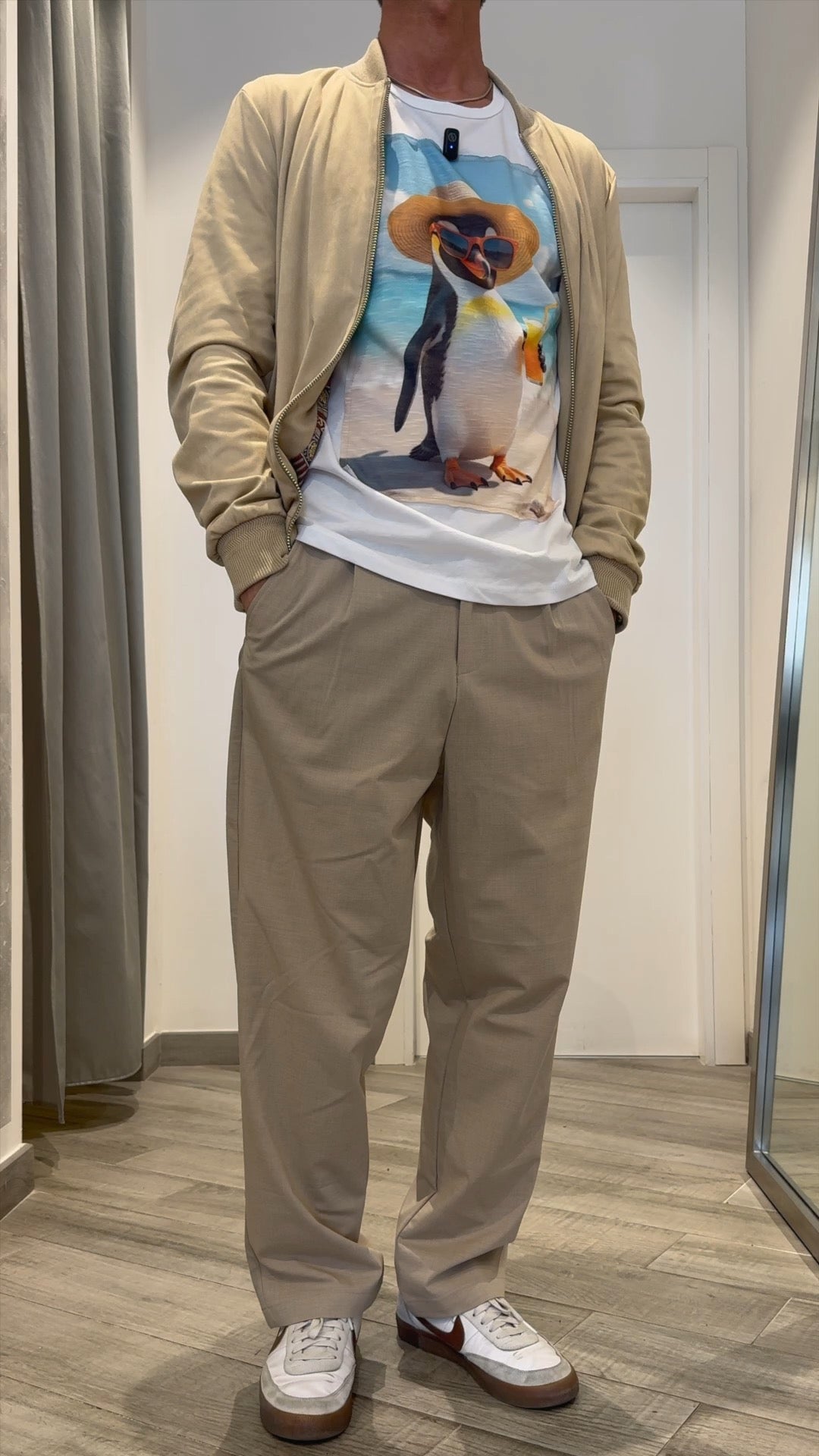 Bomber Eco Camoscio GIANNI LUPO P/E 2026